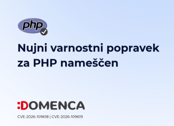 Nujni varnostni popravek za PHP nameščen