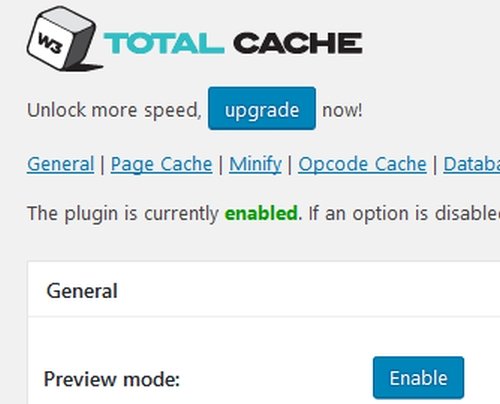 Total cache