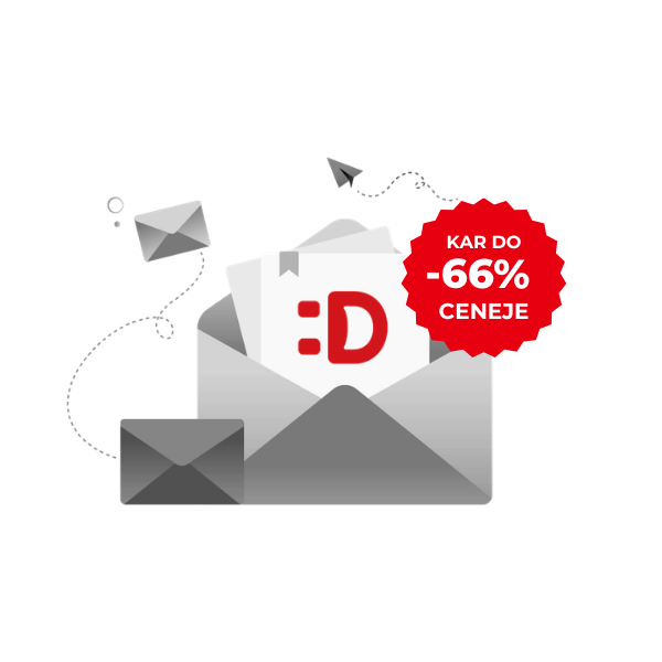 E-mail gostovanje Domenca